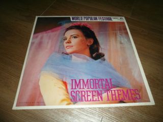 Japan Lp/immortal Screen Themes/billy Vaughn.  Natalie Wood Cover