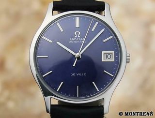 Omega Deville Cal 1002 Automatic Swiss Made 33mm Mens 1960s Vintage Watch N234