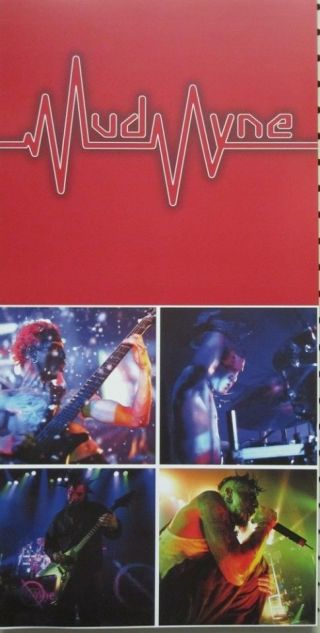 Mudvayne 2001 Get Your Dosage Epic Records 2 Sided Promo Poster Old Stock