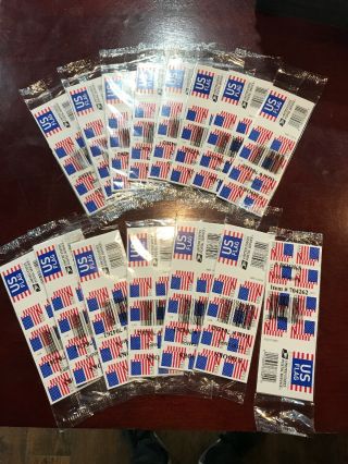 Usps B01mydwcol Us Flag 2017 Forever Stamps - 1500 Stamps