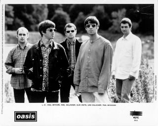 Oasis,  Six Different Oasis Promotional Photographs,  Oasis