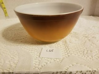 Pyrex Brown Mixing Bowl 402 Old Orchard