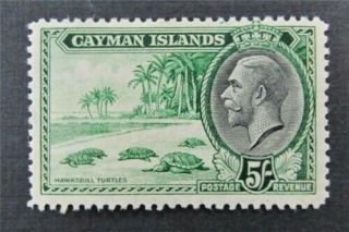 Nystamps British Cayman Islands Stamp 95 Og H $60