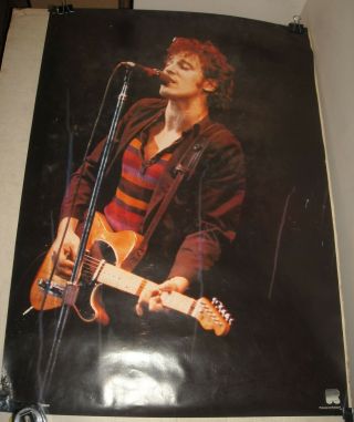 Rolled Printed In Holland Bruce Springsteen Portrait Pinup Poster 24 X 36
