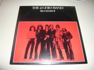 J Geils Band Bloodshot Lp Record Album Red Vinyl Give It To Me House Party