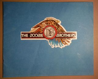 Vintage 1978 Doobie Brothers Concert Program