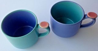 Thumb Rest Mug LINDT Stymeist COLORWAYS Collectible Cup Set Of (2) 3
