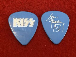Kiss Ace Frehley Set Of 2 Guitar Pics Old