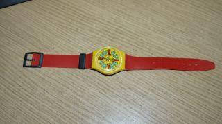 Very Rare Keith Haring Swatch Watch - Artists Proof Numbered Ae Of 9999