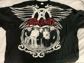 Vintage Aerosmith Band Concert T - Shirt Adult Xxl Men 