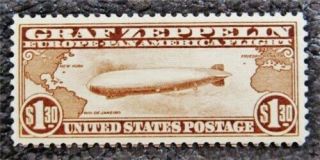 Nystamps Us Air Mail Stamp C14 Og Nh $650