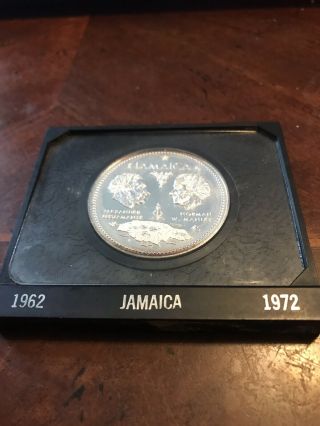 Jamaica 1962 - 1972 10 Dollars Elizabeth Ii Independence Silver Coin