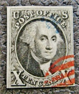 Nystamps Us Stamp 2 $1000 Red Cancel