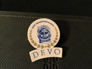 Devi “new Traditionalist”.  Promo Cardboard Button/pin