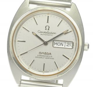 Omega Constellation Wg Bezel Chronometer Day - Date Cal,  1021 Automatic Mens_460999