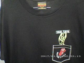 Rolling Stones Voodoo Lounge Local Crew - 94/95 Tour T - Shirt Men Xl