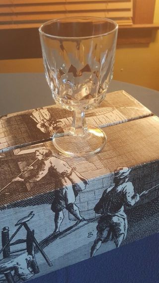 Vintage RARE Crystal J.  G.  Durand Arques France Set of 8 Goblets Water Wine - VGUC 2