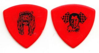 Rob Zombie White Zombie Sean Yseult Red Bass Guitar Pick 2 - 1996 Tour