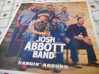 Autographed Josh Abbott Band Photo Card