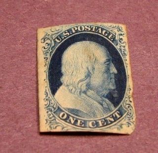 Us Stamp Scott 9 Franklin 1851 - 57 C177