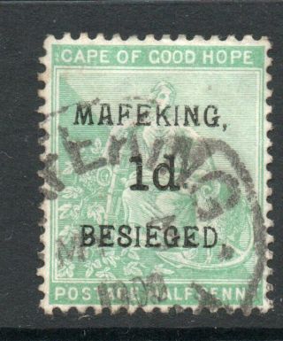 Mafeking Besieged 1900 1d On 1/2d Fine C.  £85