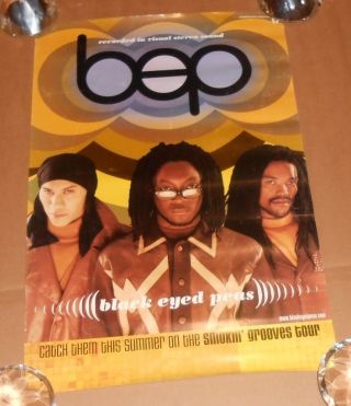 Black Eyed Peas Smokin’ Grooves Tour Promo Poster
