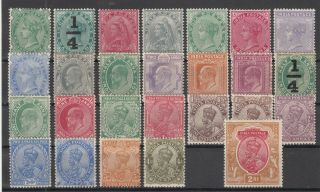 P6011/ British India Stamps / Lot 1892 – 1922 Mh 188 E