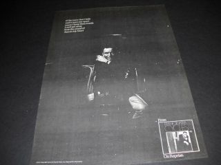 Frank Sinatra Rain In My Heart From Cycles Vintage Promo Poster Ad
