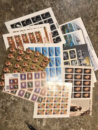 USA HIGH VALUE USPS POSTAGE STAMPS LOT ALL USABLE FACE VALUE $505 2