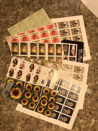 USA HIGH VALUE USPS POSTAGE STAMPS LOT ALL USABLE FACE VALUE $505 3