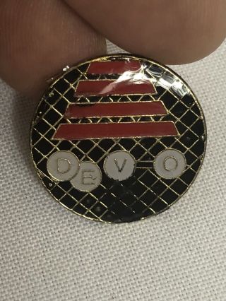 Vintage Devo Pinback Pin