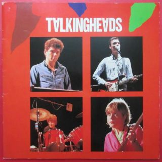 Talking Heads 1981 Japan Tour Concert Program David Byrne Tina Weymouth