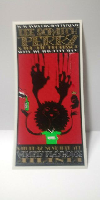 Lee Scratch Perry And The Mad Professor Handbill