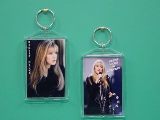 Stevie Nicks - Fleetwood Mac - With 2 Photos - Collectible Gift Keychain 01