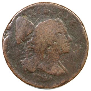 1794 Head Of 94 Liberty Cap Large Cent Coin 1c