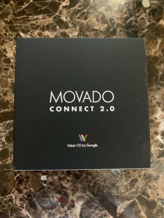 Movado Connect 2.  0 Gold - One Stainless Steel Mesh Touchscreen Smart Watch 3660026