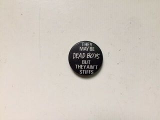 The Dead Boys " They May Be Dead Boys But They Ain 