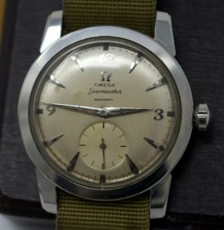 1952 Stainless Steel Omega Seamaster W/ Bumper Automatic 344 - Serviced