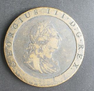 1797 Great Britain England 1 Half Penny ½ Cent King George Iii Cartwheel 1/2c