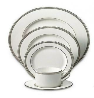 Lenox Murray Hill Platinum - Banded Bone China 5 - Piece Place Setting,  Svc For 1