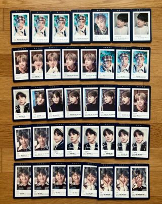 Bts 5th Muster Magic Shop Official Guestbook Photocards Select Member