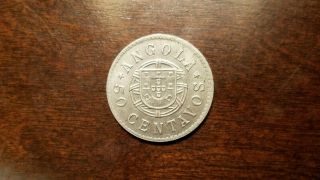Angola - 50 Centavos 1922 Coin