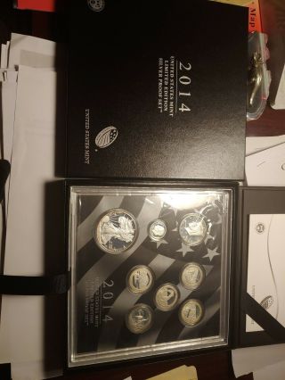 2014 Limited Edition United States Silver Proof Set