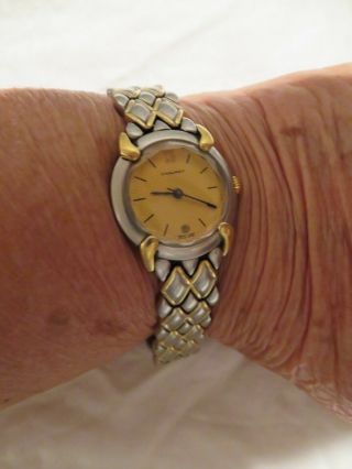 Chaumet Vintage Two - Tone Stainless Steel And Gold Ladies 
