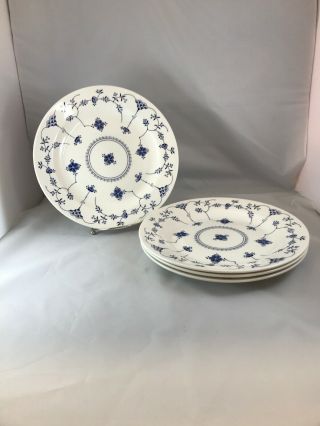 Churchill Finlandia 4 Smooth Edged 10 " Dinner Plates Made In England (d)