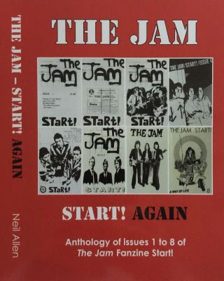 The Jam - Start Again - Book,  Paul Weller,  Mod,  The Who
