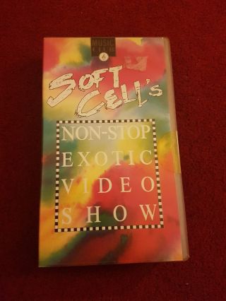 Soft Cell " Non Stop Exotic Video Show " Fully Vhs Video