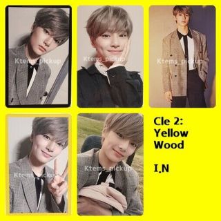 Stray Kids Photocard Album Yellow Wood Official Photo Card : I.  N