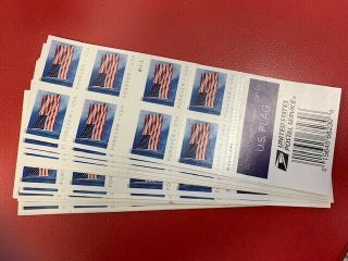 Usps Forever Stamps 16 Books Of 20 Each Flags Face Value $176
