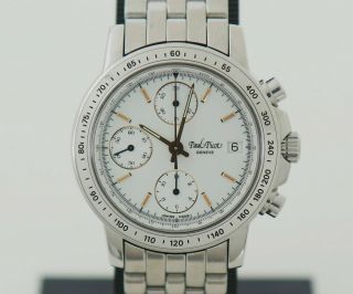 Paul Picot chronograph automatic Cal.  7750 Stainless steel 39mm Ref: 4039 2